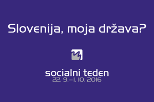 ZNAN JE NASLOV SOCIALNEGA TEDNA 2016