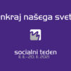 Poslanica Socialnega tedna 2021